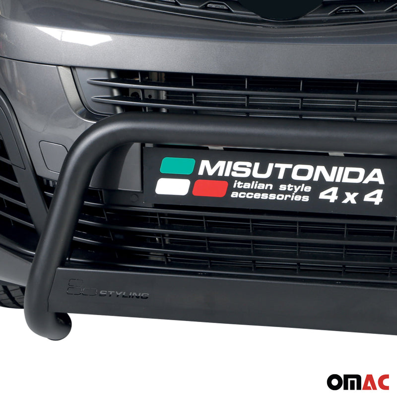 Frontbügel Frontschutzbügel für Opel Zafira Life 2020-2025 ø63mm Stahl Schwarz