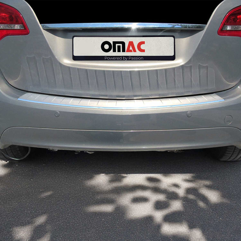 Ladekantenschutz Stoßstangenschutz für Opel Meriva 2010-2017 Edelstahl Gebürstet