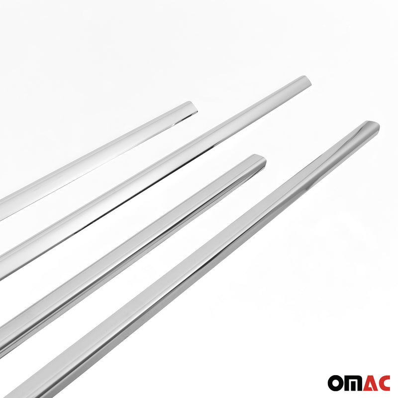 Fensterleisten Zierleisten für Ford Tourneo Courier 2023-2025 Edelstahl 4tlg