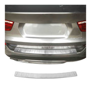 Ladekantenschutz Stoßstangenschutz für BMW X3 F25 2010-2017 Edelstahl Gebürstet