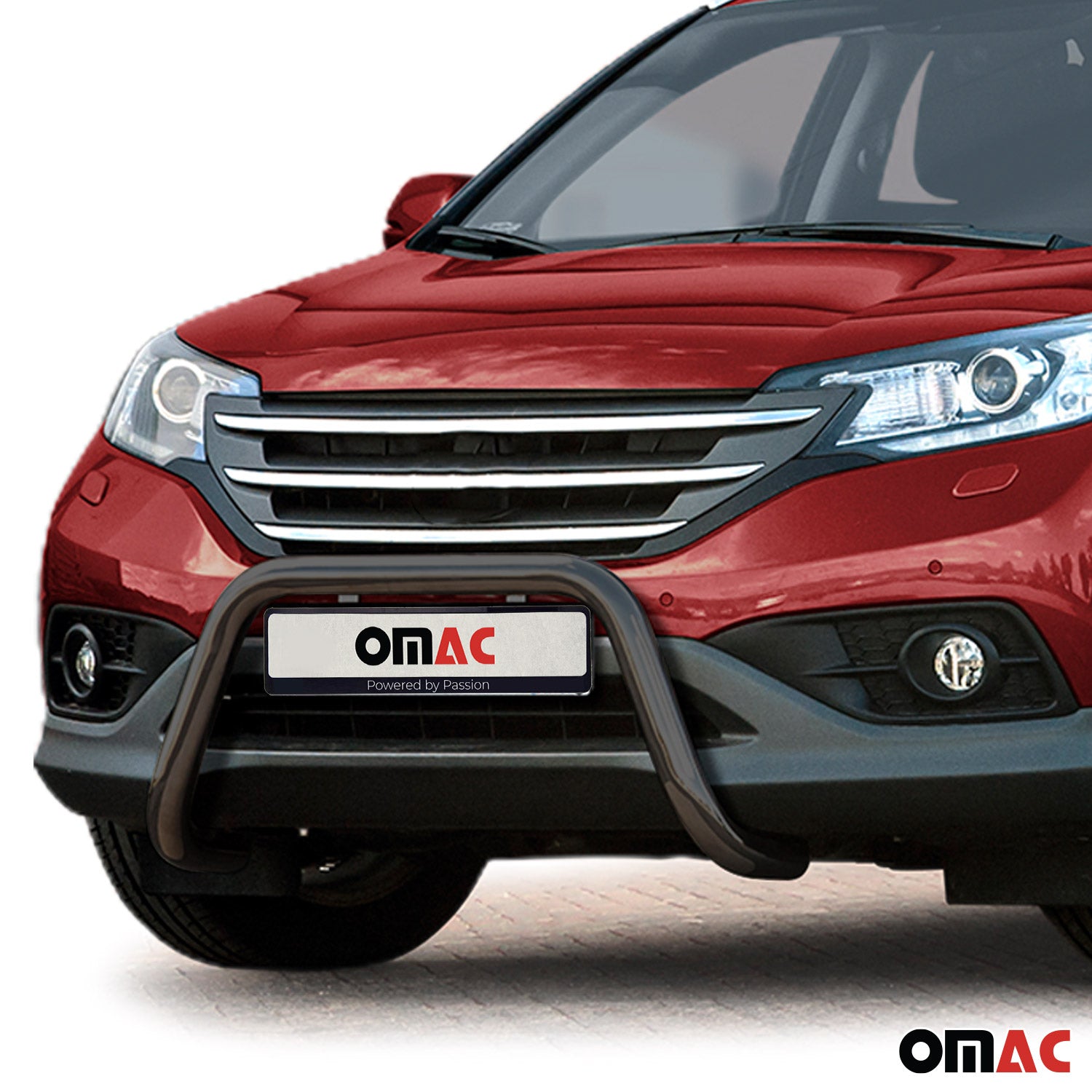 Frontbügel Frontschutzbügel für Honda CR-V 2012-2016 mit ABE Stahl Schwarz