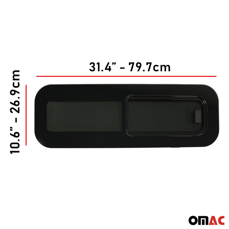 Schiebefenster Seitenscheibe Wohnwagenfenster für Wohnmobil Camper Recht 800x270