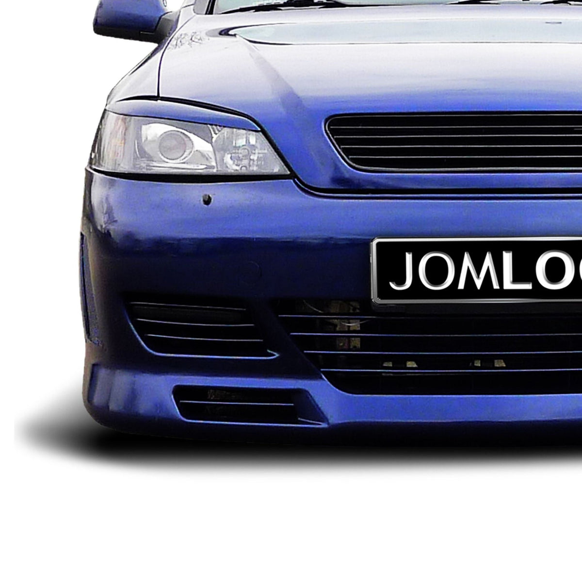 JOM Kühlergrill Kühlergitter für Opel Astra G Schwarz ohne Emblem ABS
