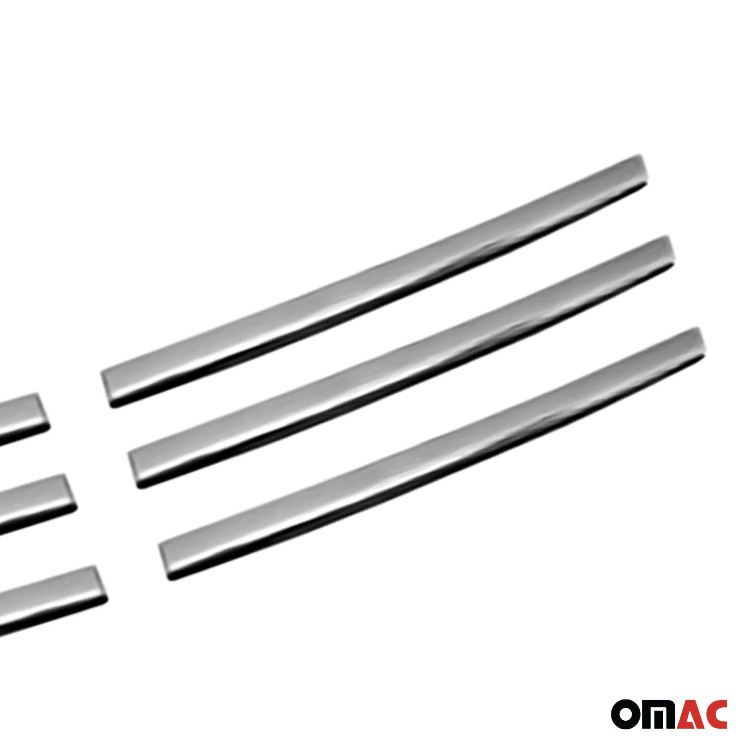 Kühlergrill Leisten Grillleisten für VW Sharan 1995-2000 Edelstahl Chrom 6tlg