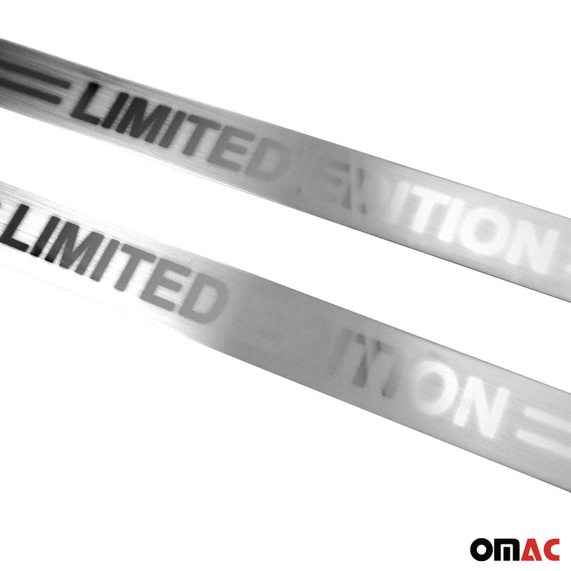 Einstiegsleisten Türschweller Edition für Land Rover Defender Edelstahl Chrom 2x