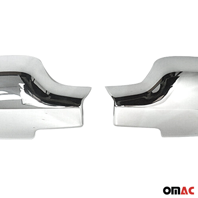 Spiegelkappen Spiegelabdeckung für Renault Scenic 2003-2009 Chrom ABS Silber