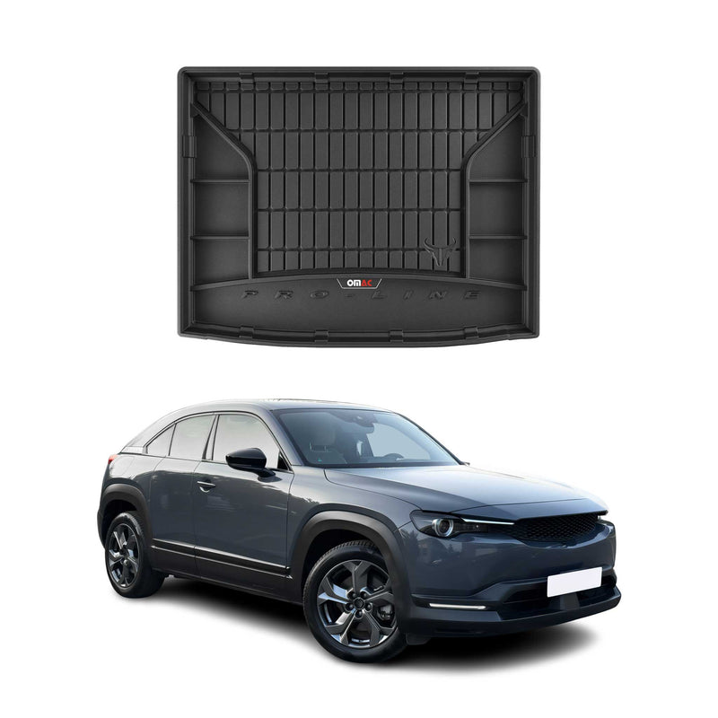 Kofferraumwanne Laderaumwanne für Mazda MX-30 2020-2025 Premium TPE Schwarz