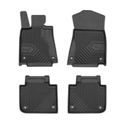 Fußmatten Gummimatten für Lexus GS IV 2012-2020 außer AWD TPE Schwarz 4 tlg