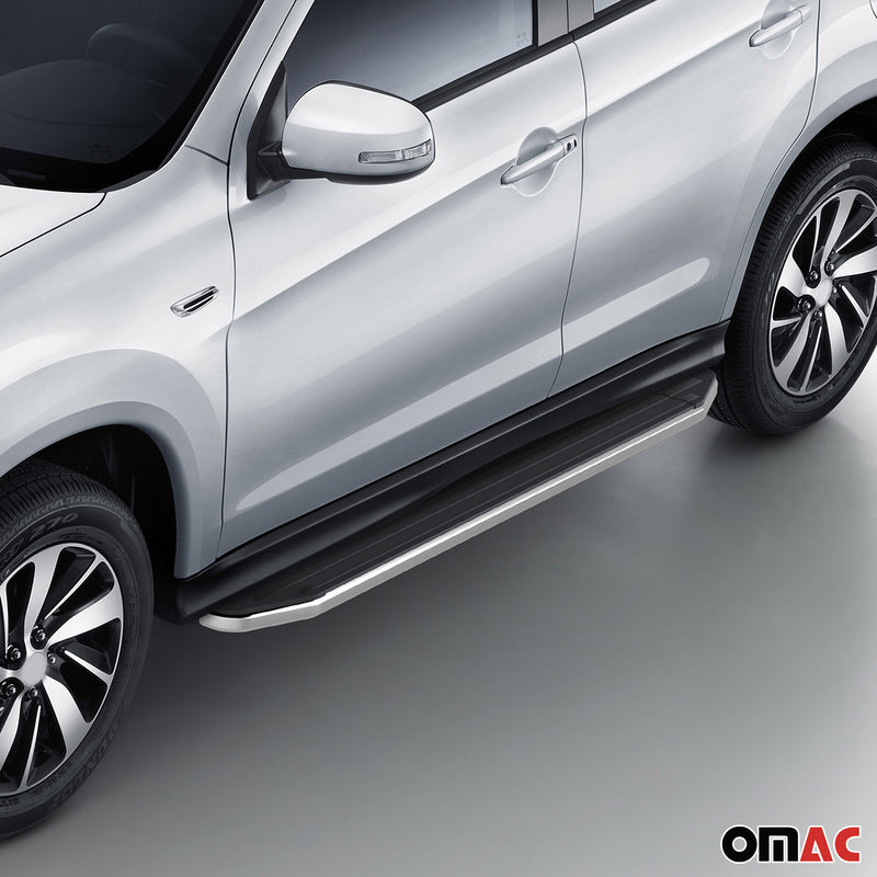 Trittbretter Seitenschweller für Mitsubishi Outlander 2012-2015 ABE Alu