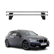 Menabo Dachträger Grundtäger für BMW 1er F40 2019-2024 75kg Alu Silber 2 tlg
