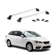 Dachträger Grundtäger für Seat Leon Kombi 2012-2026 100kg Alu Silber 2x ABE