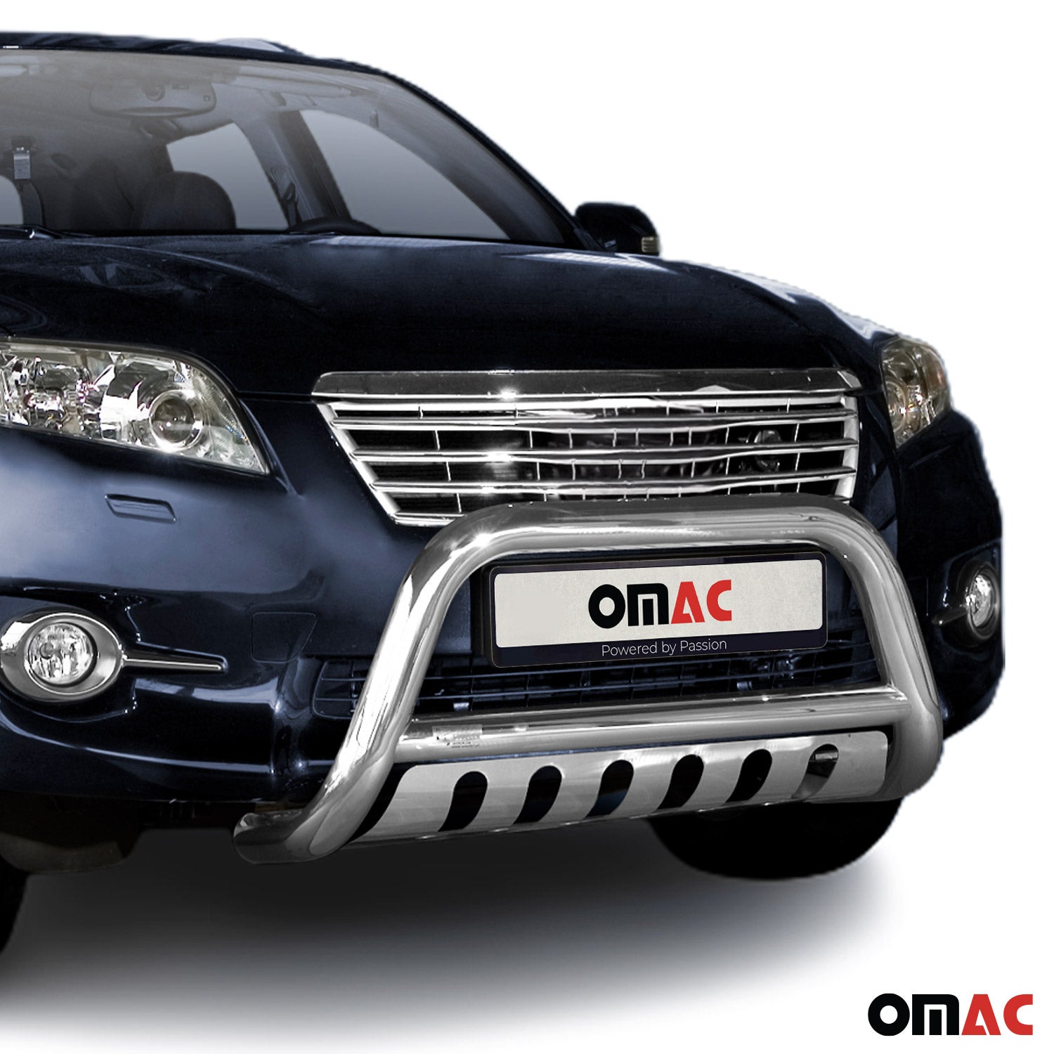 Frontbügel Frontschutzbügel für Toyota RAV4 2010-2013 mit ABE Edelstahl Silber