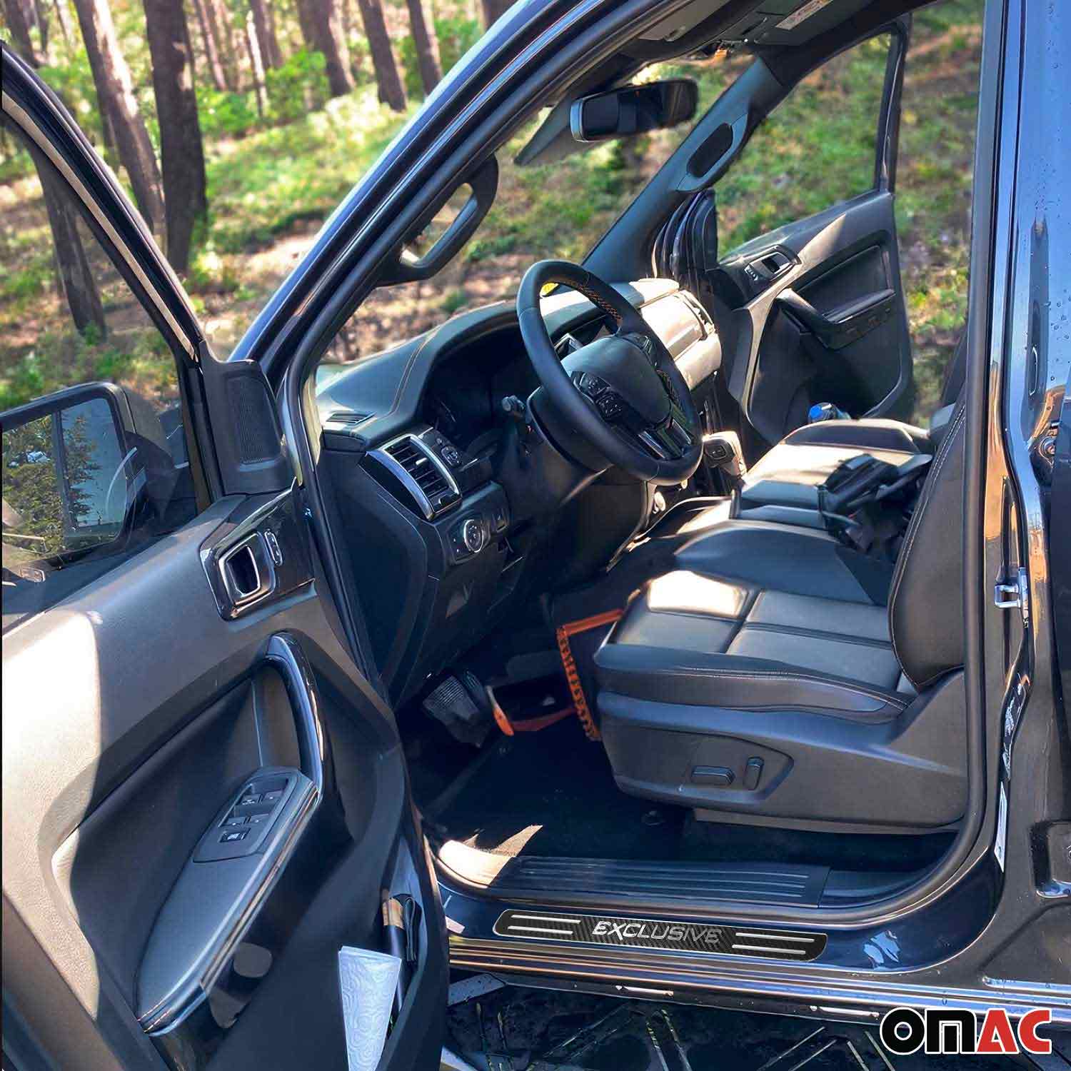 Einstiegsleisten Türschweller Exclusive für Fiat Grande Punto 2005-2009 Chrom 2x