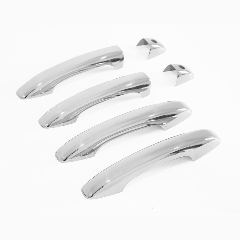 Türgriff Blende Türgriffkappen für Dacia Sandero 2021-2025 Edelstahl Silber 5tlg