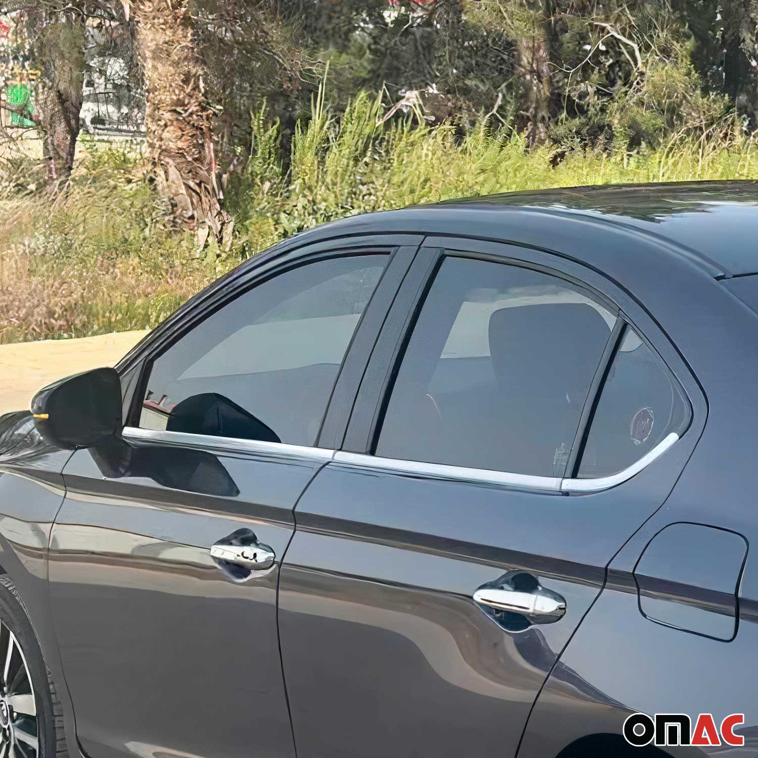 Fensterleisten Zierleisten für Honda City Stufenheck 2020-2026 Edelstahl 6tlg