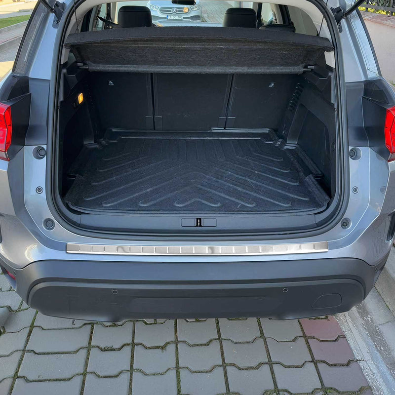Ladekantenschutz Stoßstange für Citroen C5 Aircross 2018-2025 Edelstahl Chrom