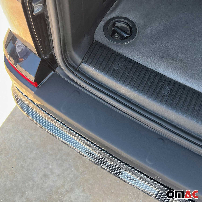 Ladekantenschutz Stoßstange für VW T6 T6.1 Transporter 2015-24 Einzeltür Schwarz