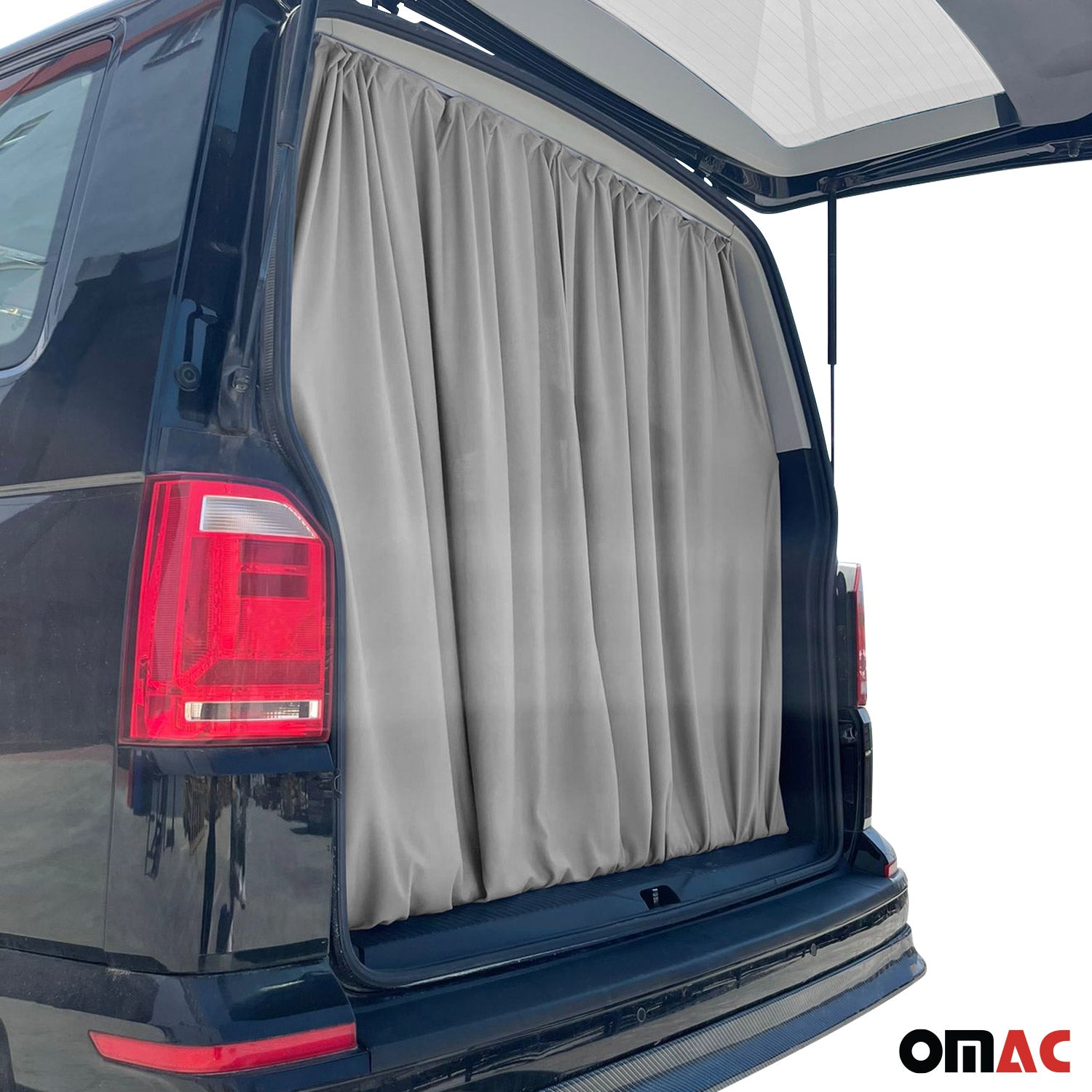 Maß Gardinen Sonnenschutz für Peugeot Traveller Heckklappe Vorhänge Grau