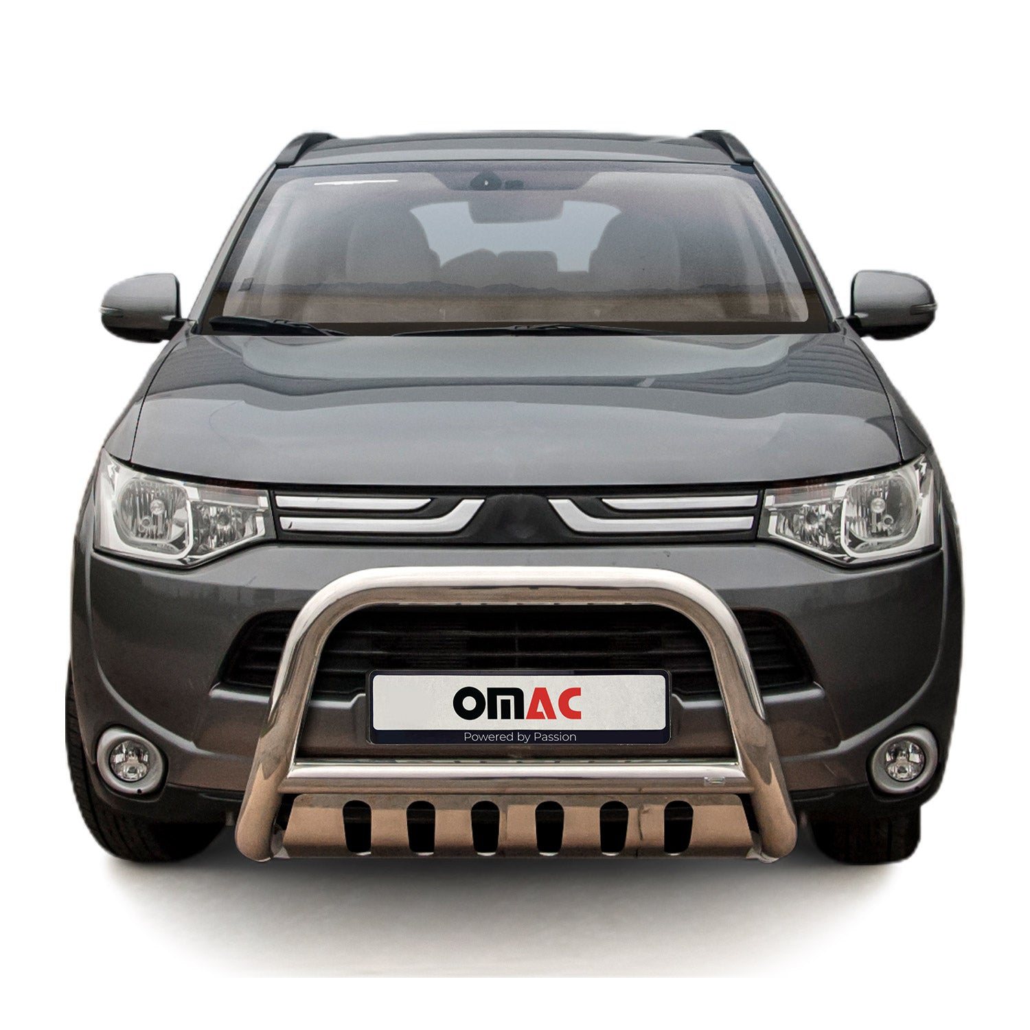 Frontbügelschutz Frontschutzbügel für Mitsubishi Outlander 2012-2015 ABE Silber
