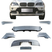 JOM Stoßstangen Spoiler Kit vorne/hinten für BMW X5 (E70) 2007-2010 nicht passend für LCI