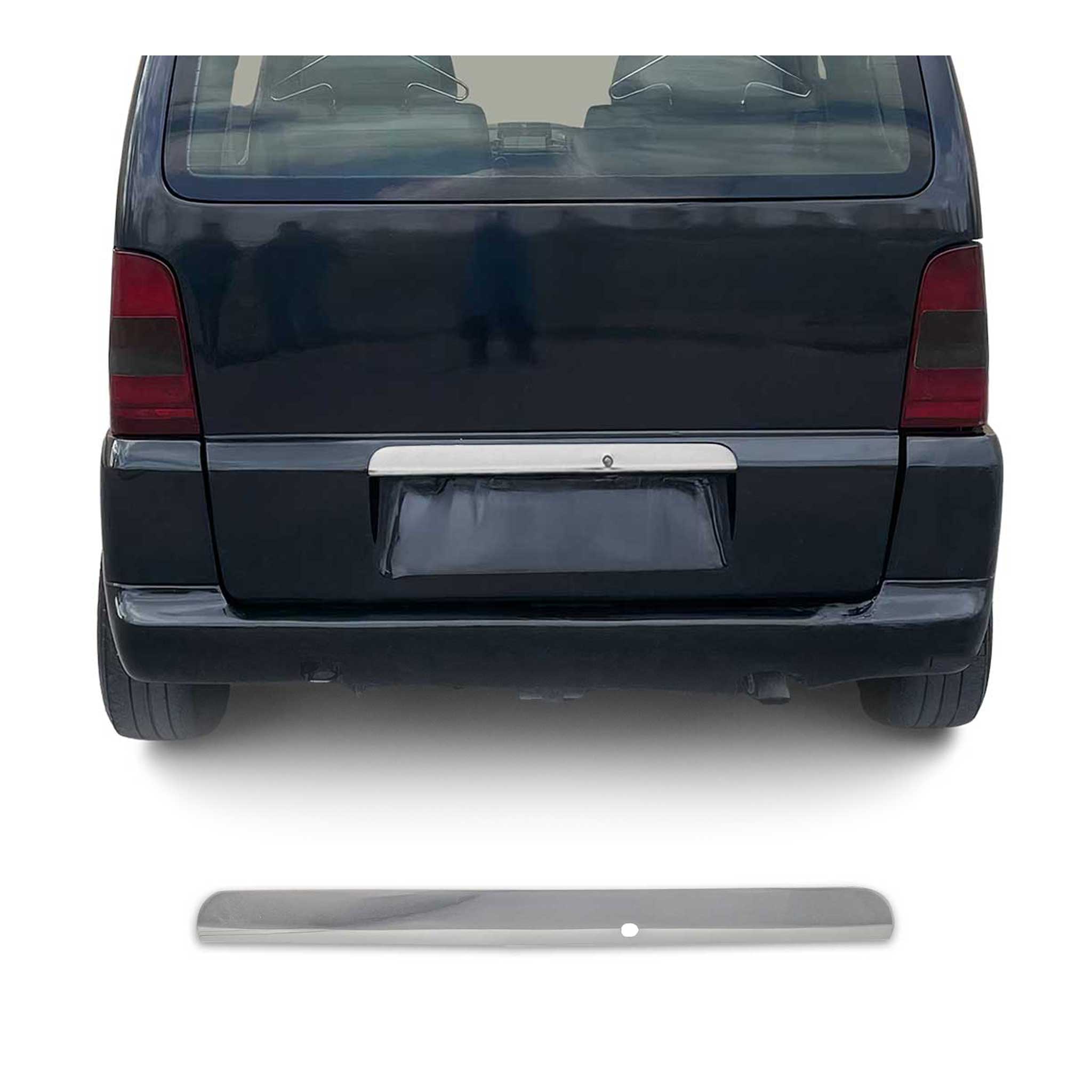 Heckklappe Kofferraumöffner für Mercedes Vito W638 1996-2003 Edelstahl Chrom