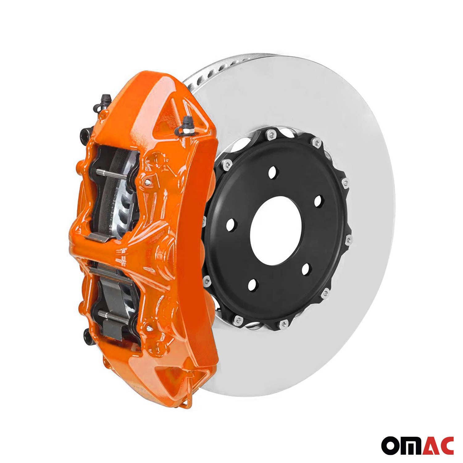OMAC Bremssattellack Bremssattelfarbe Arizona Orange Auto Lackset Hitzebeständig