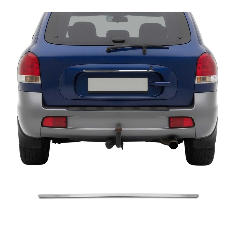 Heckklappe Kofferraumöffner Griff für Hyundai Santa Fe 2001-2006 Edelstahl Chrom