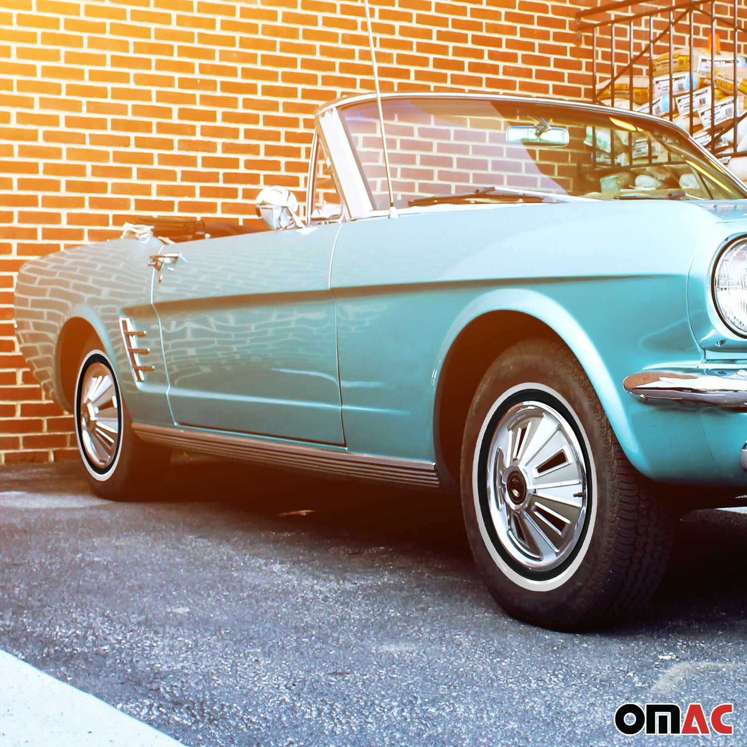 4x weißwandringe weißwandreifen 14 Zoll Schwarz weiß Echt Gummi Auto Tuning