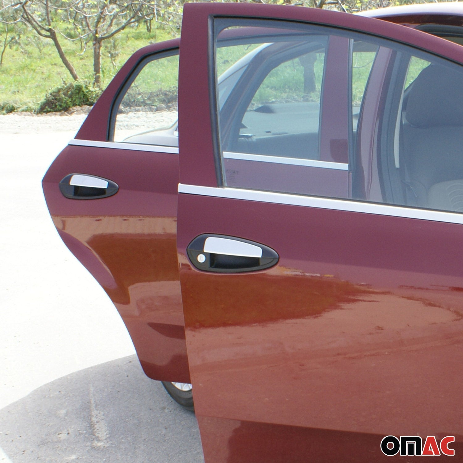 Chrom Türgriff Blende für Fiat Punto Evo 2008-2012 Edelstahl 4tlg