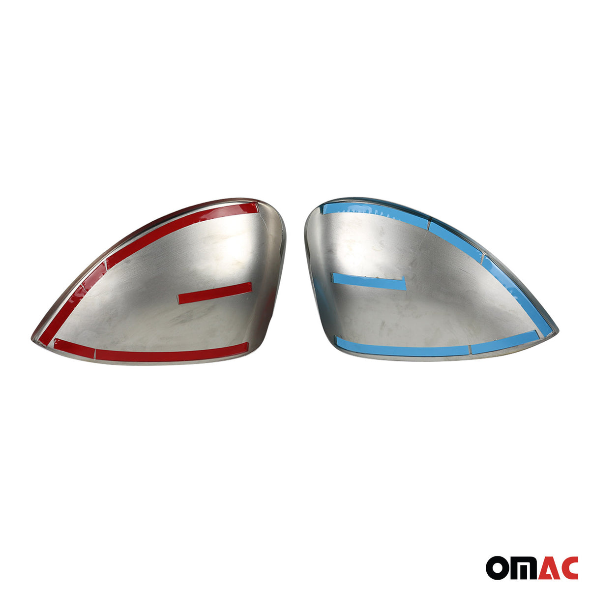 Spiegelkappen Spiegelabdeckung für Seat Leon 2009-2012 Edelstahl Chrom 2tlg