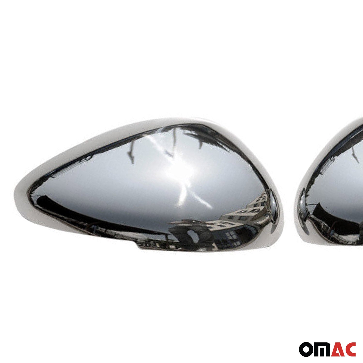 Spiegelkappen Spiegelabdeckung für Citroen DS5 2011-2019 Edelstahl Chrom 2tlg