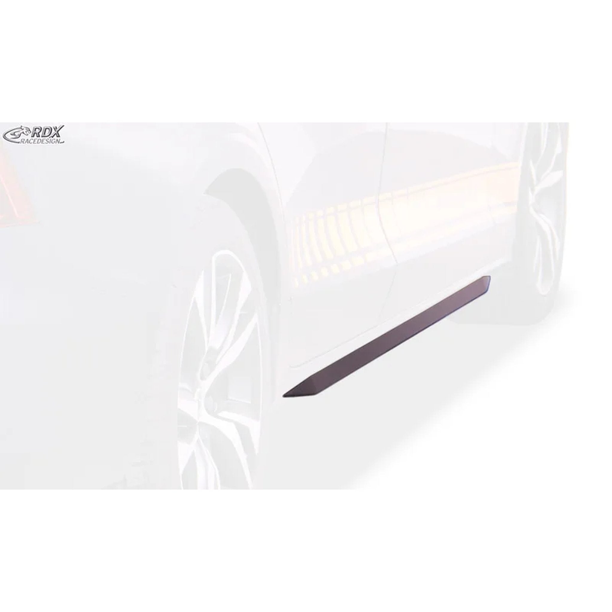 RDX Seitenschweller 'Slim' für Volvo S60 & V60 II 2018- ABS Schwarz 2er-Set TÜV
