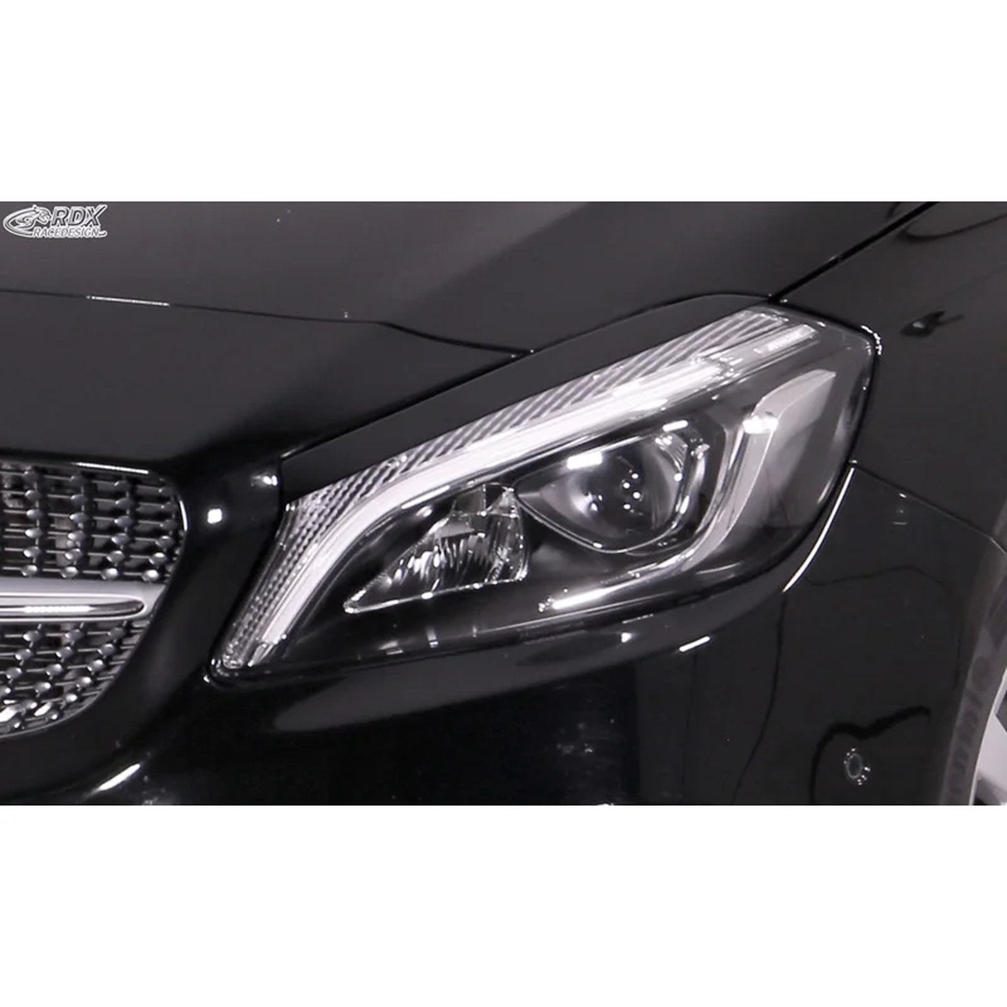 RDX Scheinwerferblenden für Mercedes A-Klasse W176 2012-2019 ABS TÜV