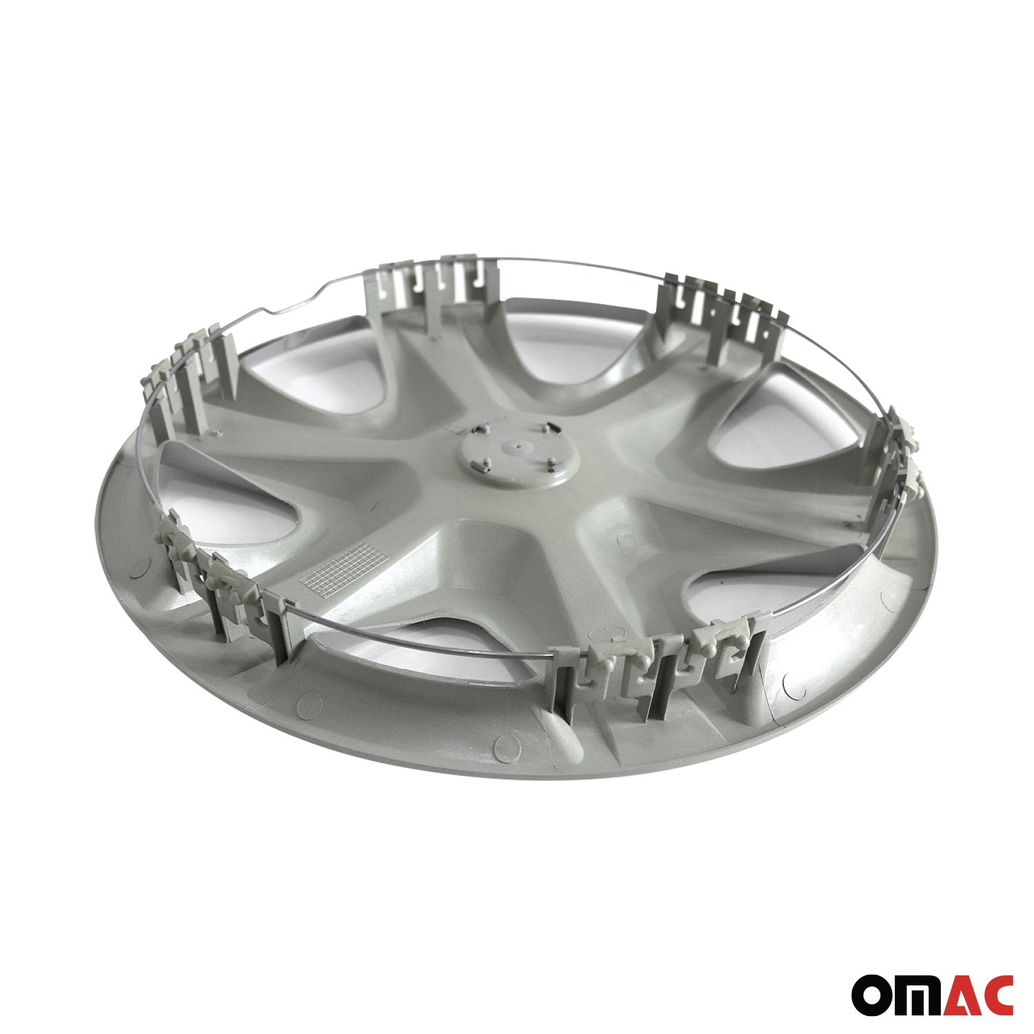 4x Radkappen Radzierblenden Radblenden für Auto 16" Zoll Radkappensatz Silber