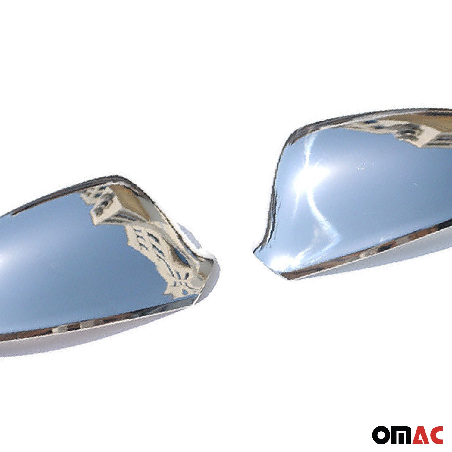 Spiegelkappen Spiegelabdeckung für Opel Astra J 2009-2015 Edelstahl Chrom 2tlg