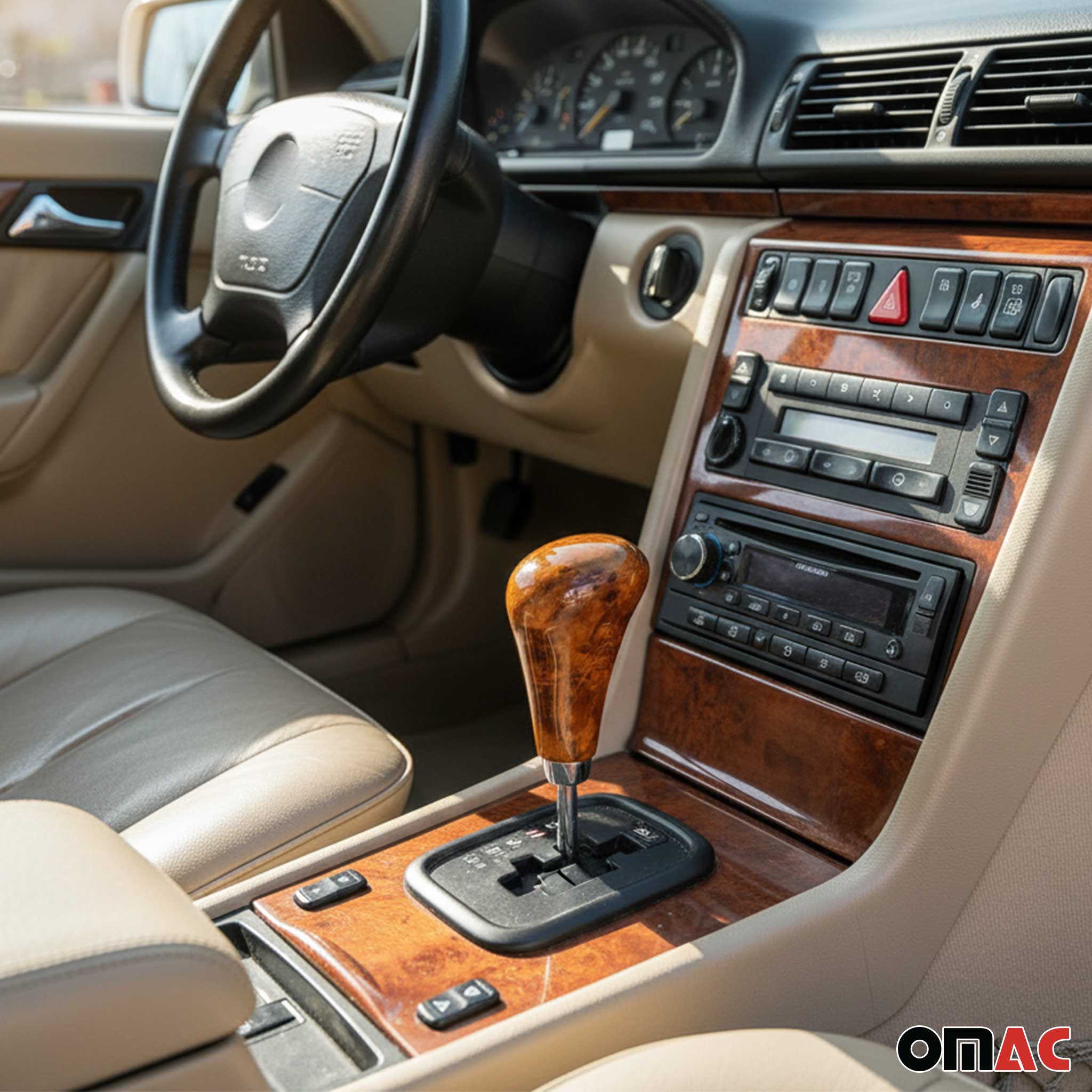 Schaltknauf für BMW 3er E36 alle 1990-2000 Walnut ohne Emblem Manuell Edelholz