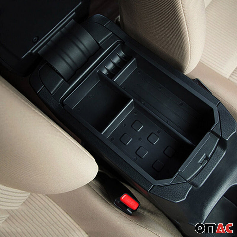 Armauflage Ablagebox Zentrale Storage-Box für Toyota RAV4 2013-2018 ABS Schwarz