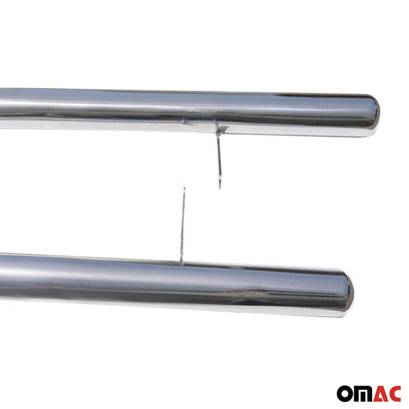 Edelstahl Trittbretter Schwellerrohre für VW Crafter 2006-16 L3/L4 Langer Silber