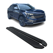 Trittbretter Seitenschweller für Honda HR-V 2021-2026 Aluminium Schwarz 2 tlg