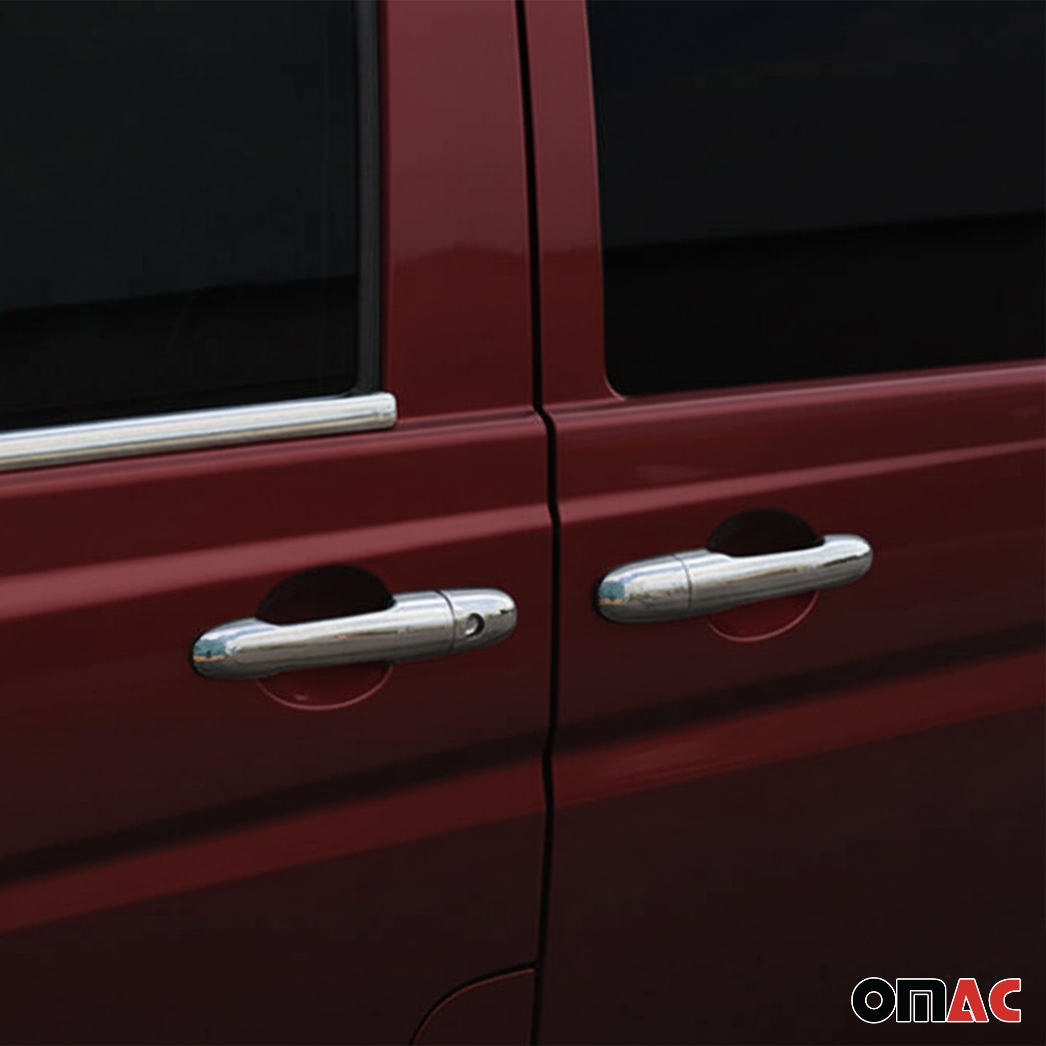 Chrom Türgriff Blende für Mercedes Vito 2003-2014 4-Tür Edelstahl 8tlg