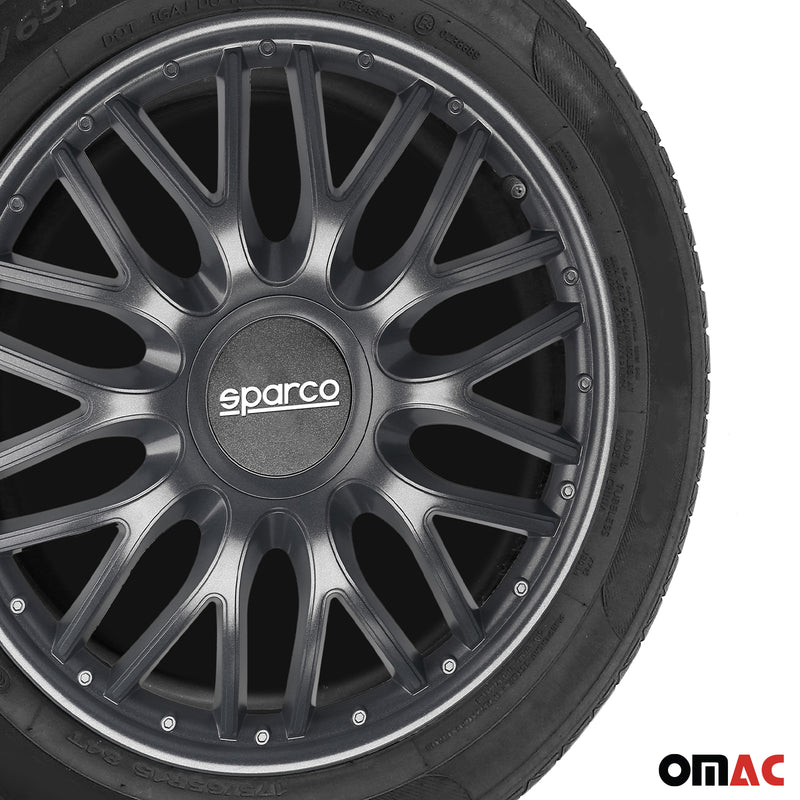 Sparco Radkappen 16 Zoll Roma Grau 4tlg