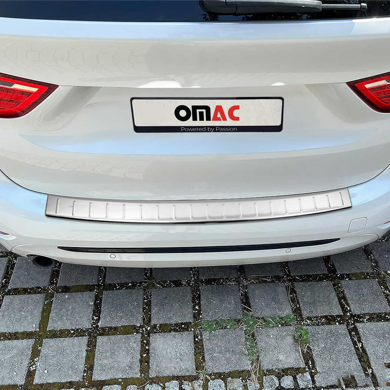 Ladekantenschutz Stoßstangenschutz für BMW 2er F46 2015-2021 Edelstahl Silber