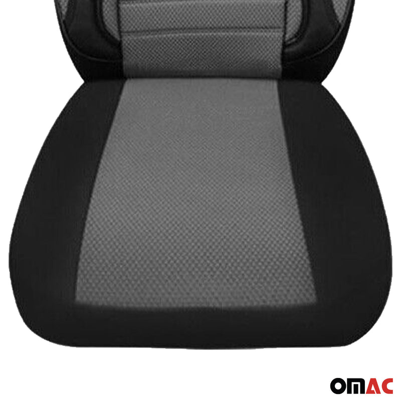 Schonbezüge Sitzbezüge für Mercedes Viano W639 2003-2014 Grau Schwarz 2Sitz