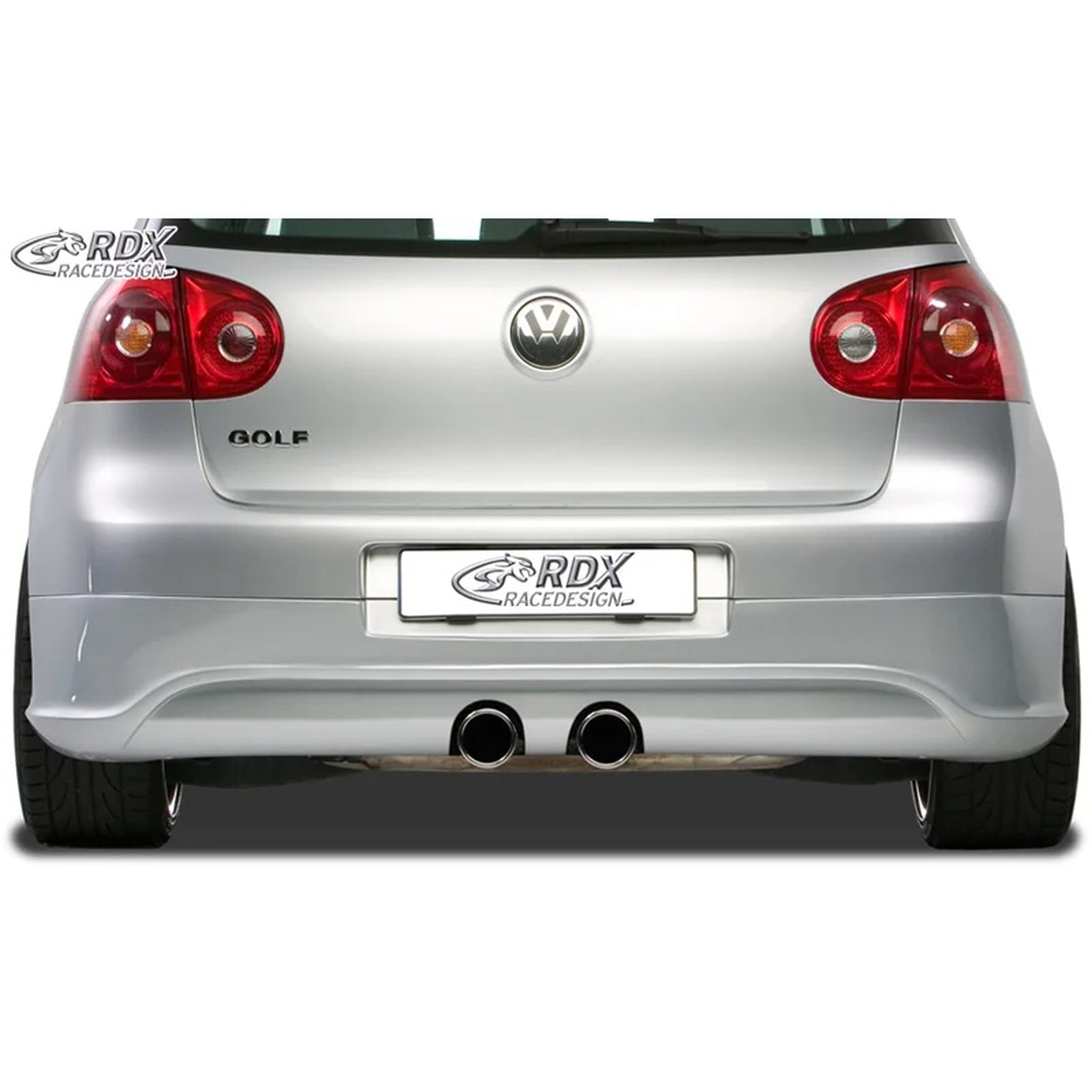 RDX Heckschürzenansatz für VW Golf V R32 Schrägheck 3-5tür 2003-08 R32 Auspuff