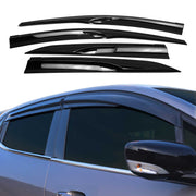 Windabweiser Regenabweiser Schwarz für HONDA CIVIC ab 2016 Limousine 4 tlg