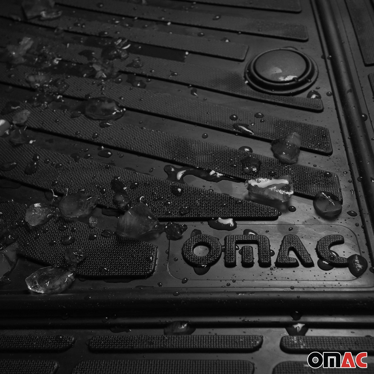 Fußmatten Gummimatten 3D Antirutsch für Opel Corsa Gummi TPE Schwarz 4tlg