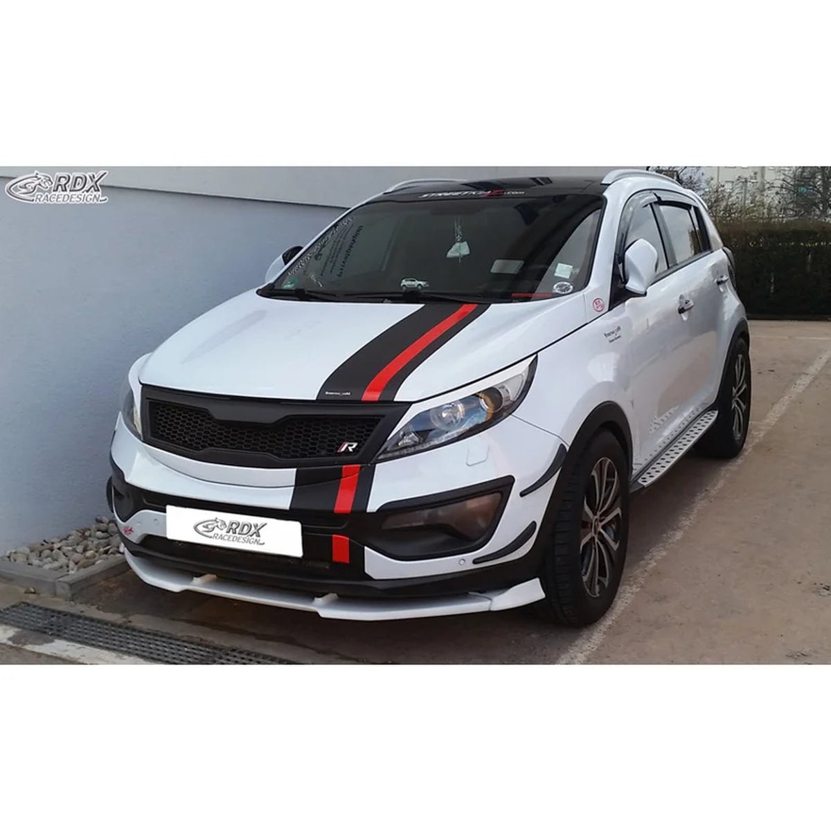 RDX Frontspoiler Vario-X für Kia Sportage SL 2010-2015 Polyurethan TÜV