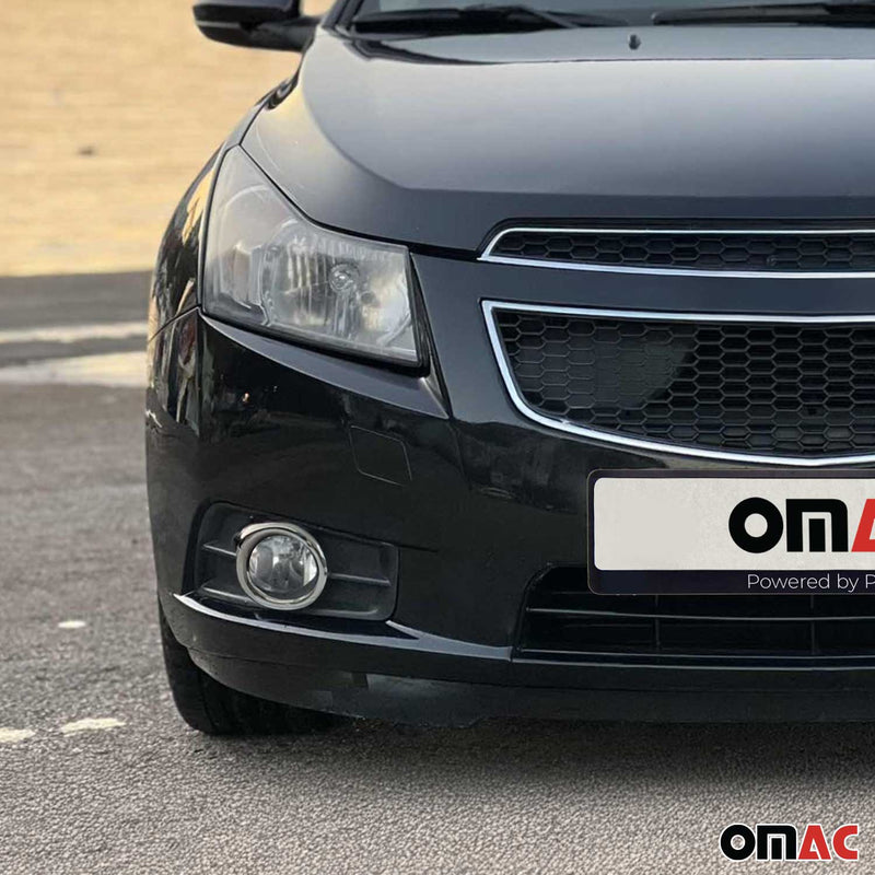 Nebelscheinwerfer Rahmen Umrandung für Chevrolet Cruze 2009-2016 Edelstahl 2x