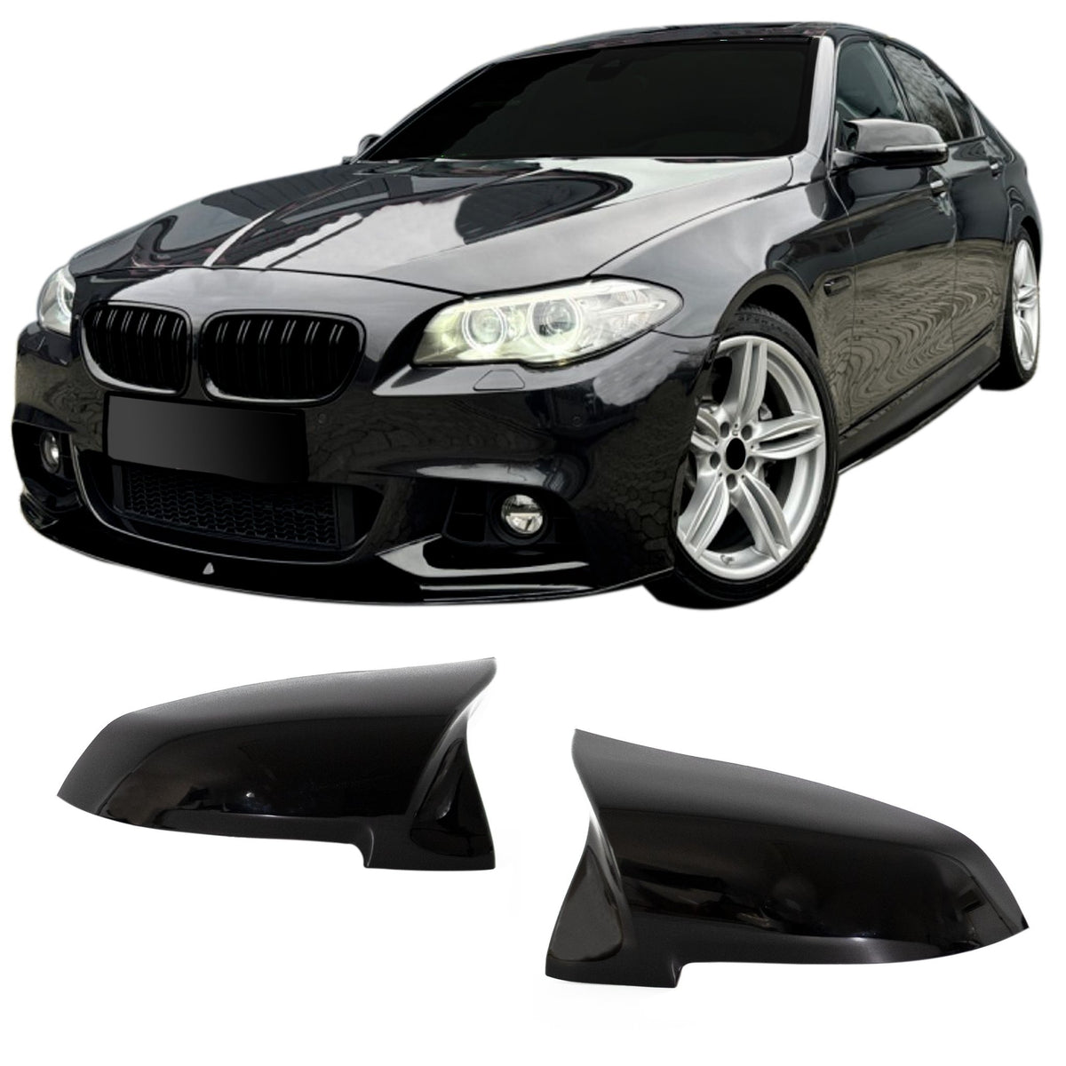 JOM Spiegelkappen für BMW F10 LCI F11 F06 F12 F13 F02 F03 F04 2014-2018 RHD/LHD