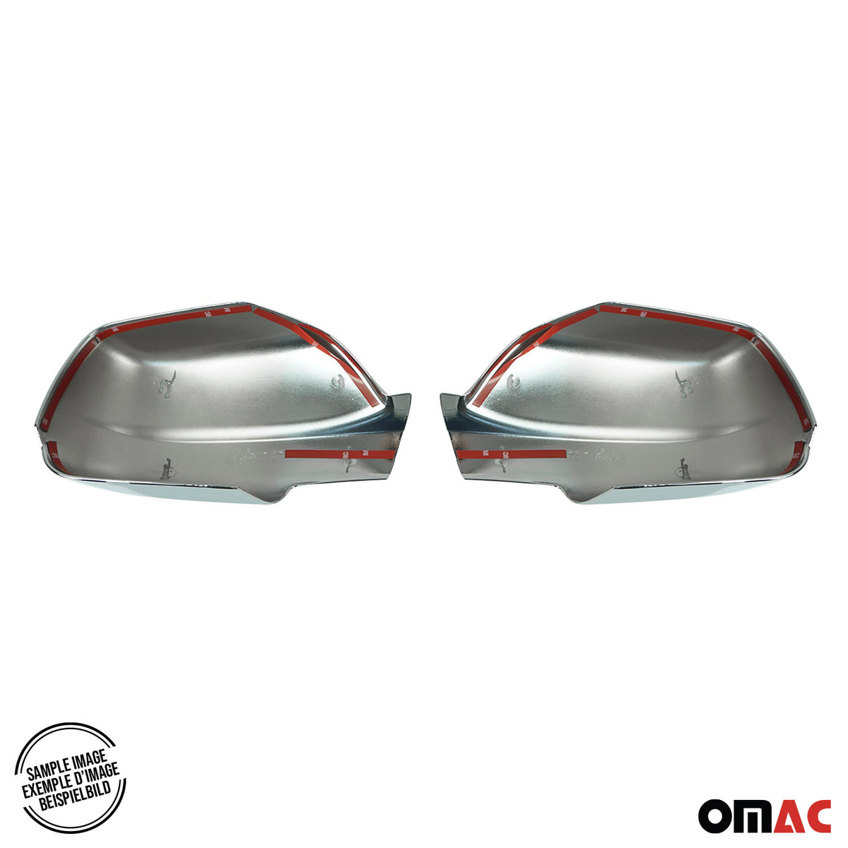 Spiegelkappen Spiegelabdeckung für Honda Civic mk8 Limo 2006-11 Pre-FL Chrom Abs